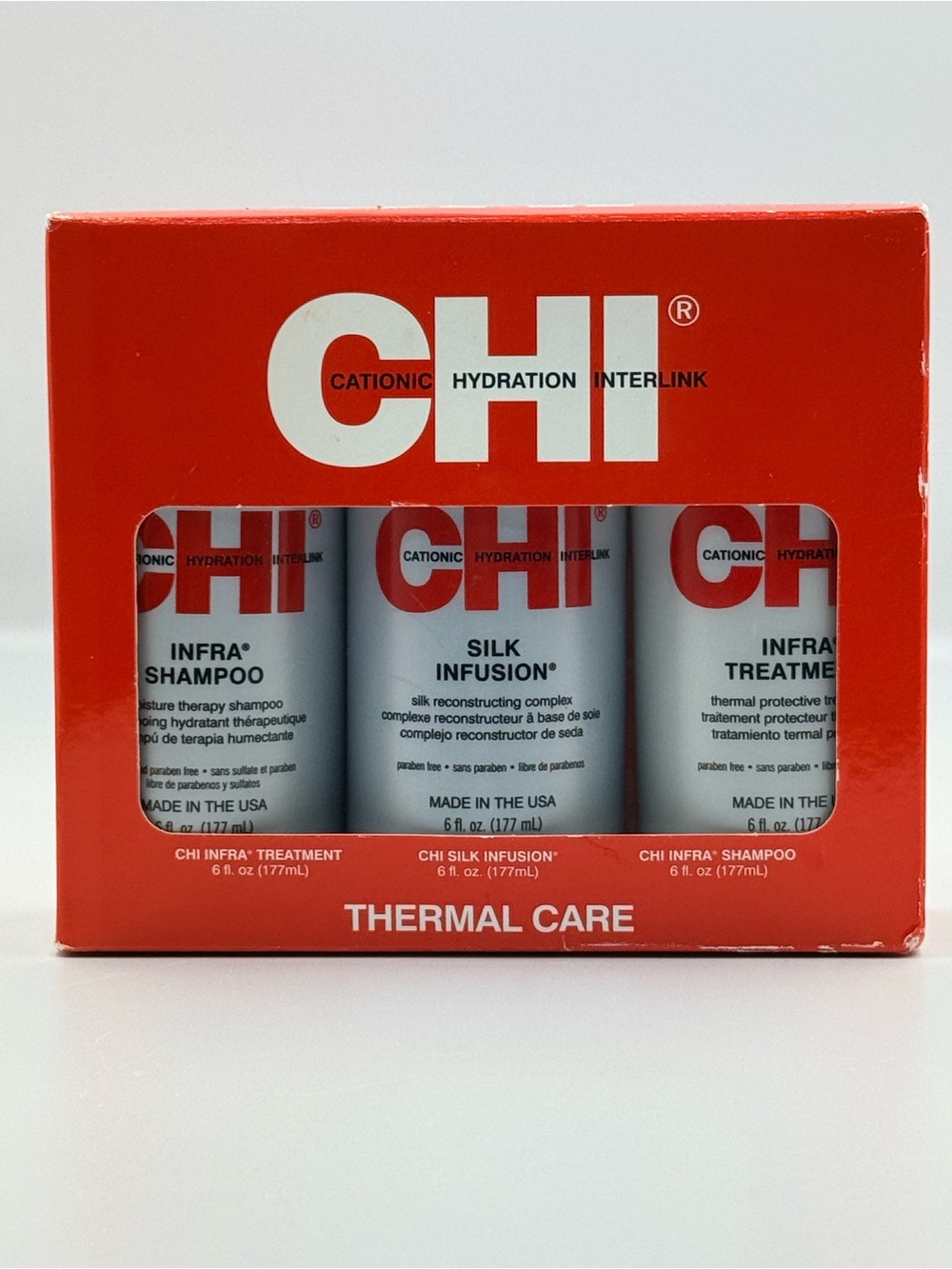 Thermal Care Hair Treatment Kit - Red Box